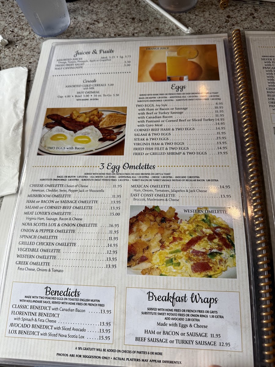 Columbus Diner Menu - Image 3